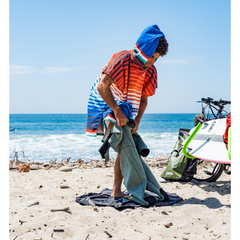 Unisex Large Changing Towel Poncho - Sarape