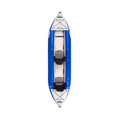 12 Foot Sea Eagle Boats | 380X Explorer 3-Person Inflatable Kayak with Large Removable Rear Center Skeg