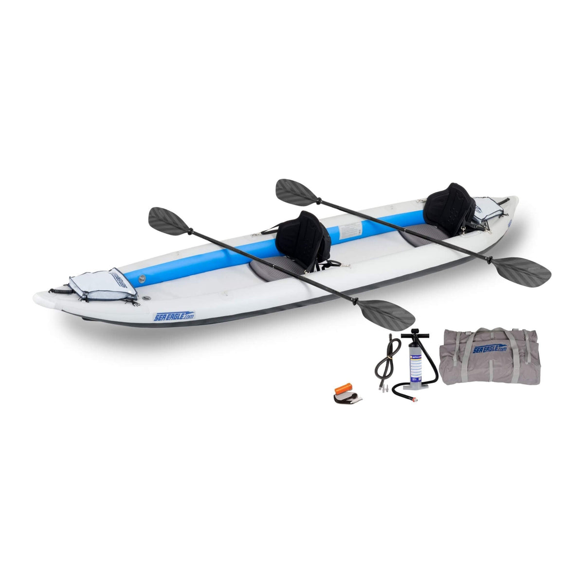 15 Foot Sea Eagle | 465FT FastTrack 3-Person UltraLight Weight Inflatable Kayak