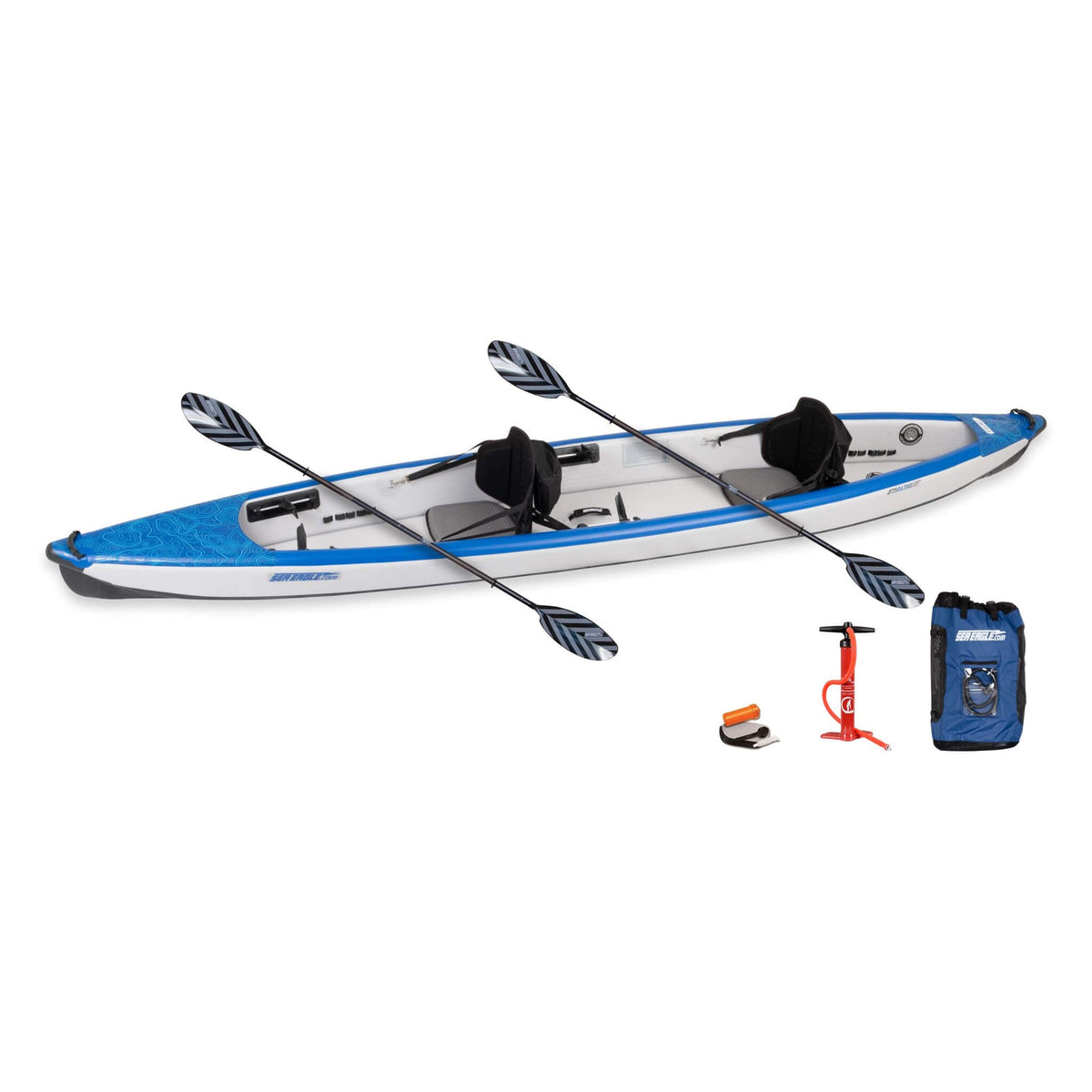 15 Foot Sea Eagle Boats | 473RL RazorLite 2-Person Inflatable Kayak with Adjustable Footrests