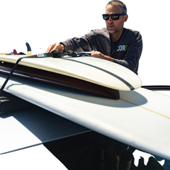 Soft Car Racks - Universal Fit Roof Rack for Surf, SUP, Canoe, or Kayak - 19" or 28"