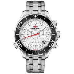 Seapro Men's Mondial Timer - White Dial - 100m