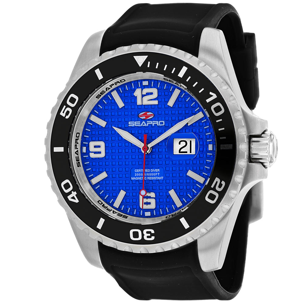 Seapro Men's Abyss 2000M Diver Watch - Blue Dial - 2000m