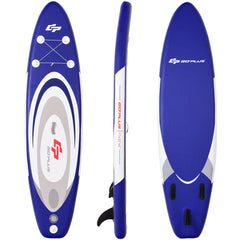 11 Foot Inflatable Stand Up Paddle Board with Adjustable Paddle, Pump, Bag