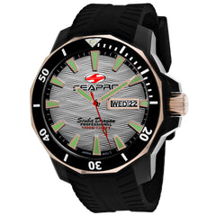 Seapro Men's Scuba Dragon Diver Limited Edition - Silver Dial, Black Case - 1000m