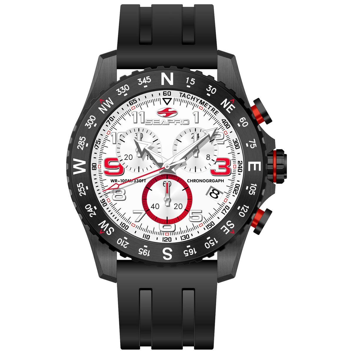Seapro Men's Gallantry - White Dial - 100m