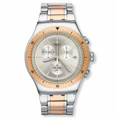 Swatch Men's Red Graphite - Silver Dial - 30m