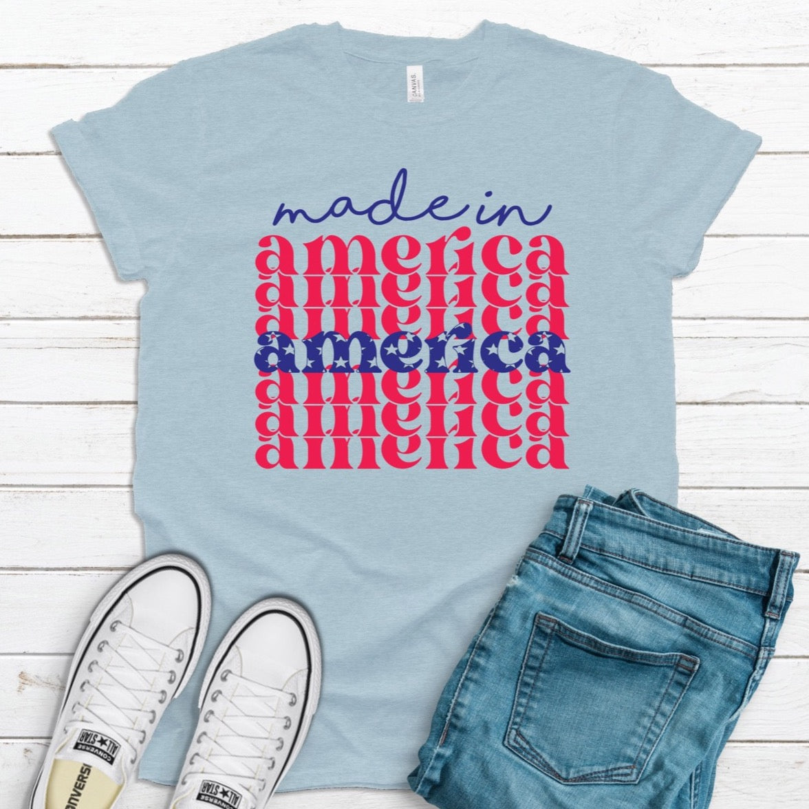 Women's 'Made In America' Tee