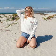 Everyday California Women's 'Surf Shop' Crewneck Sweatshirt