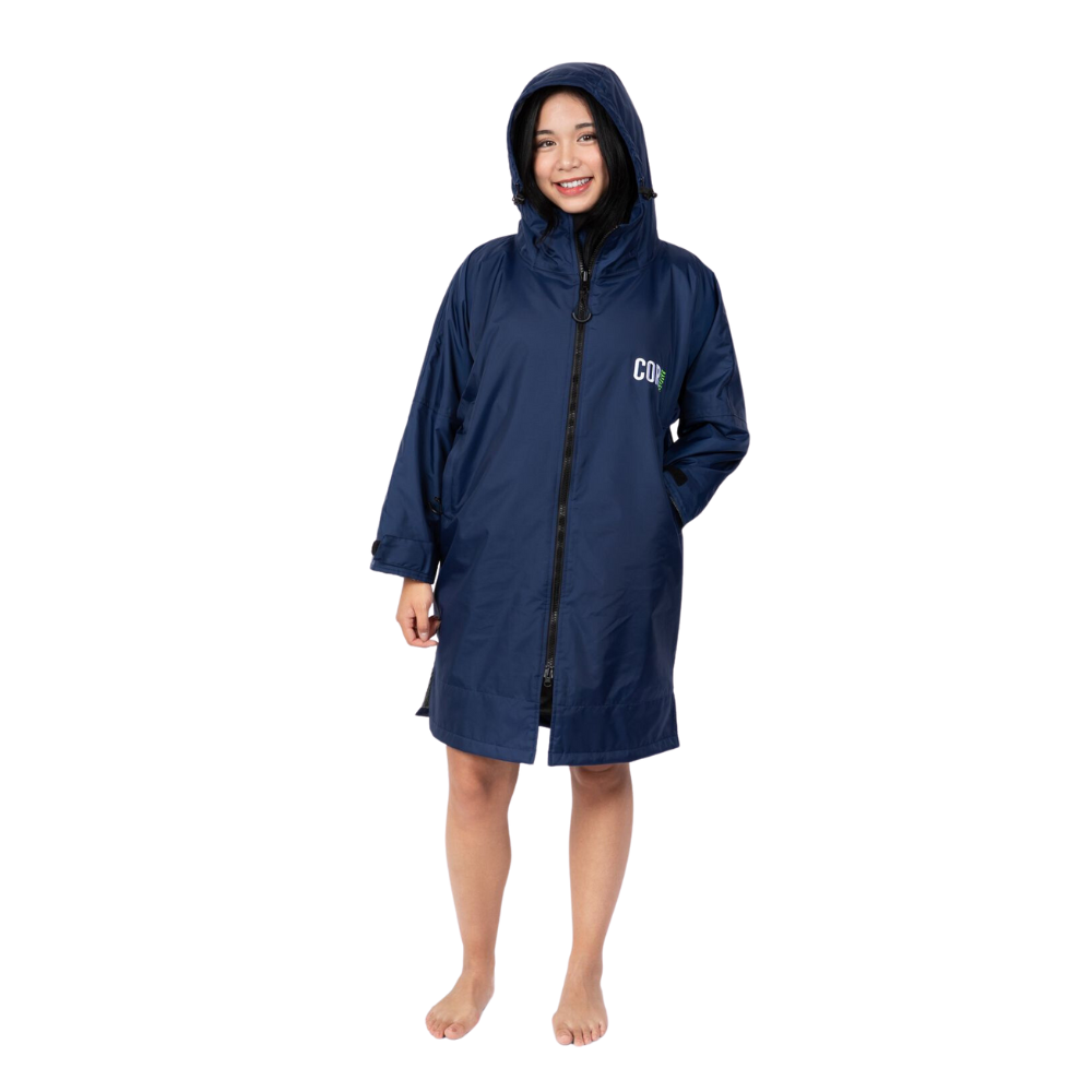 Kid's/Adult's XXS - Medium Waterproof Swim Parka - Navy