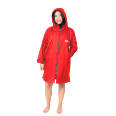 Kid's/Adult's XS - Large Waterproof Swim Parka - Red