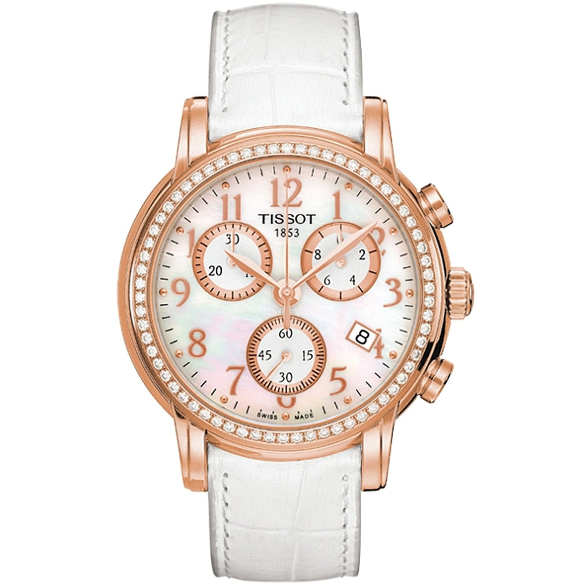 Tissot Women's T-Gold - White Dial - 30m