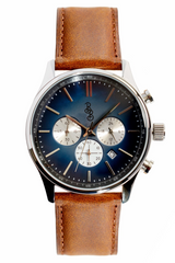 Beyond Boring Watch Company Men's Retro Chronograph - Blue Dial - 100m