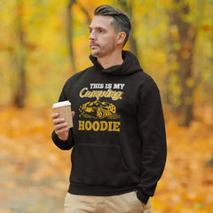 Outdoorzees Unisex 'This Is My Camping' Fleece Hoodie