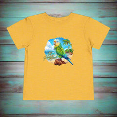 Unisex Toddler Parakeet Tee For Lil' ParrotHeads