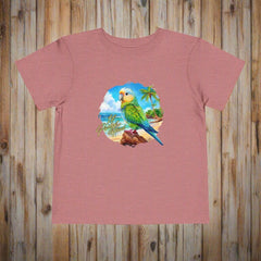 Unisex Toddler Parakeet Tee For Lil' ParrotHeads
