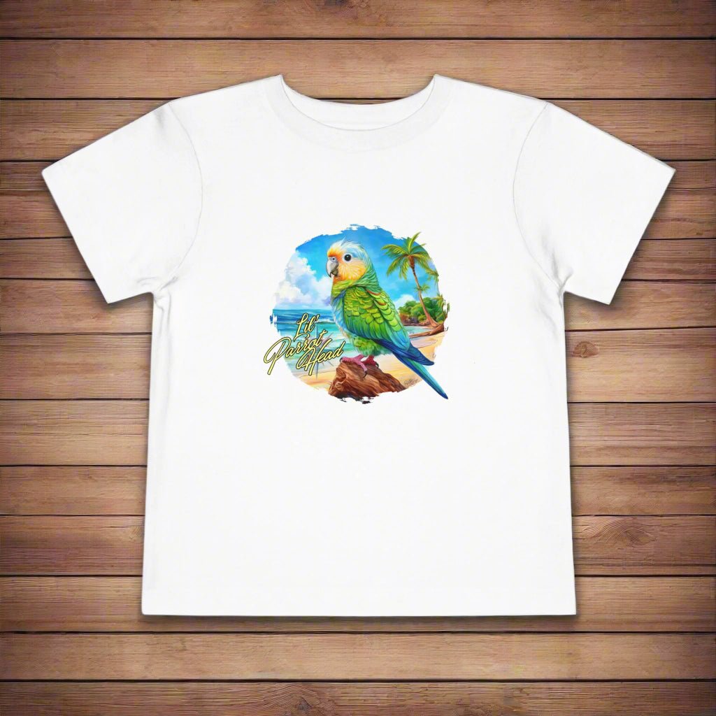 Unisex Toddler Parakeet Tee For Lil' ParrotHeads