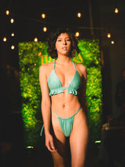 Women's 'Isla' Silk Bikini Top