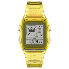 Timex Men's Fortnite - Black Dial, Gold Strap - 30m
