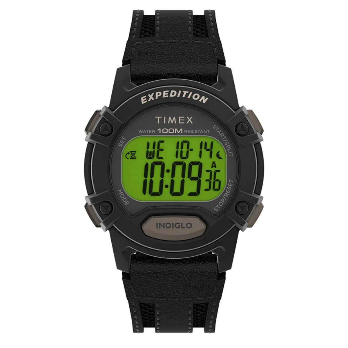 Timex Men's Expedition - Green Dial, Black Strap - 100m