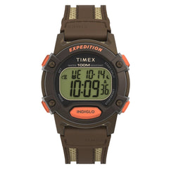 Timex Men's Expedition - Grey Dial, Brown Strap - 100m
