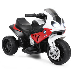 GBruno Store 6V Kids 3 Wheels Riding BMW Licensed Electric Motorcycle - Red