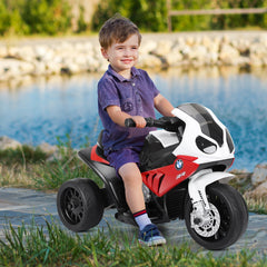 GBruno Store 6V Kids 3 Wheels Riding BMW Licensed Electric Motorcycle - Red