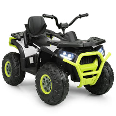 GBruno Store 12 V Kids Electric 4-Wheeler ATV Quad with MP3 and LED Lights