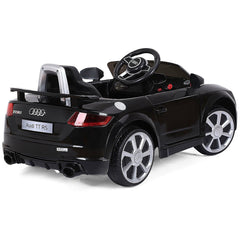 12V Kids Electric Ride on Car with Remote Control and Music Function - Black