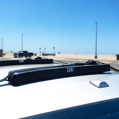 Soft Car Racks - Universal Fit Roof Rack for Surf, SUP, Canoe, or Kayak - 19" or 28"