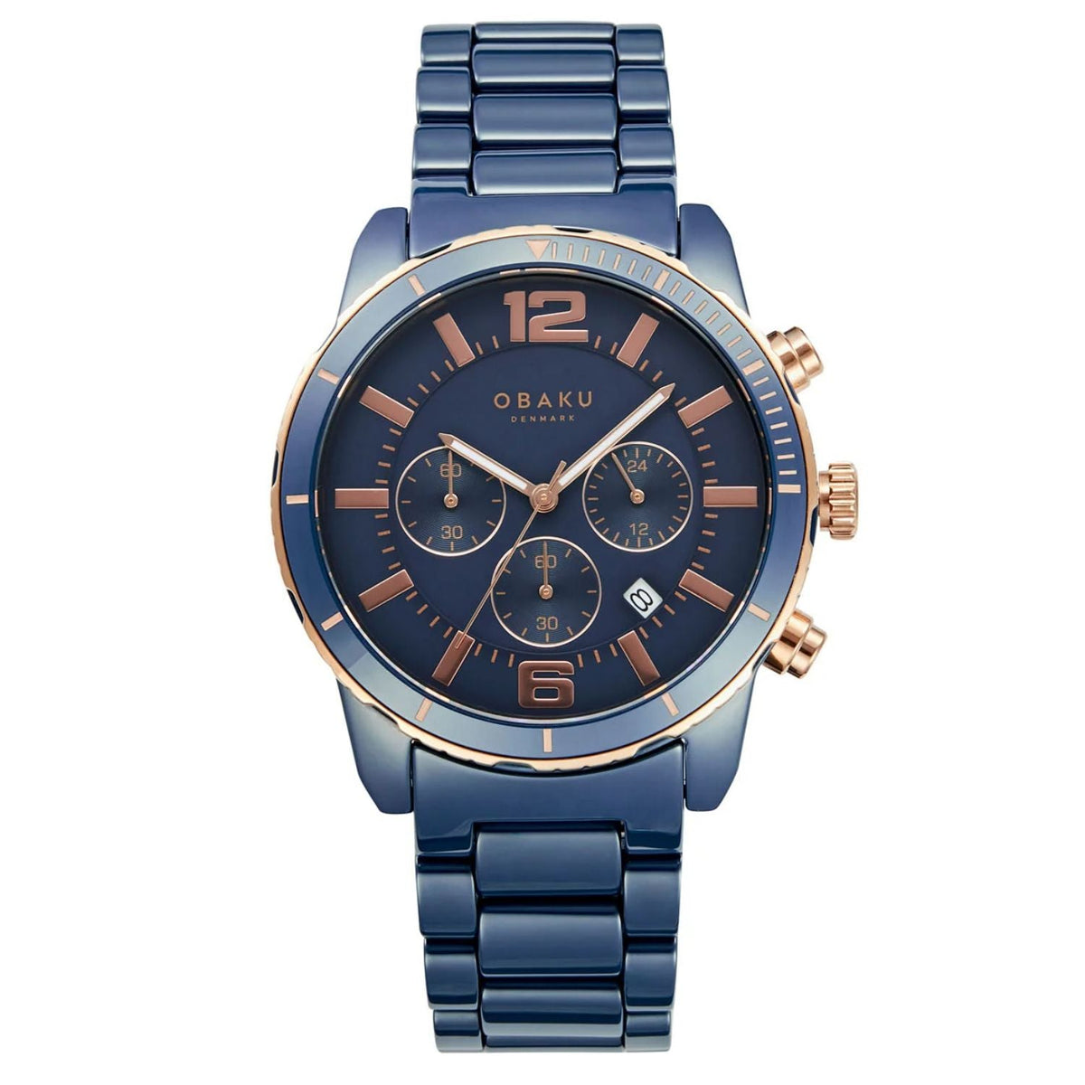 Obaku Men's Falk - Blue Dial - 30m