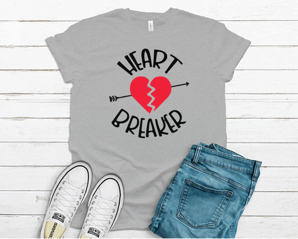 Unisex Kid's/Adult's 'Heartbreaker' T-Shirt