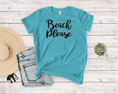 Women's 'Beach Please' T-Shirt