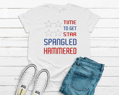 Unisex 'Star Spangled Hammered' Tee