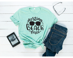 Women's 'Resting Beach Face' T-Shirt