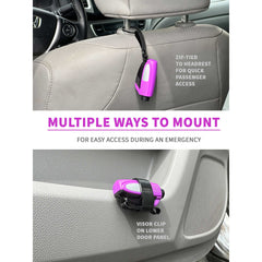 Adventures With Purpose 2-in-1 Emergency Window Breaker & Seatbelt Cutter