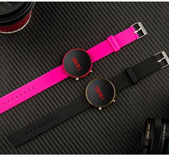 Unisex Digital LED Watch with Silicone Strap