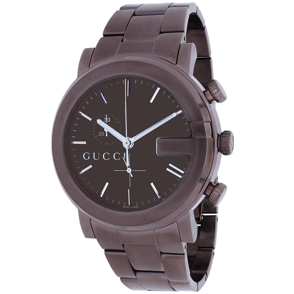 Gucci Men's 101 Series - Brown Dial - 30m