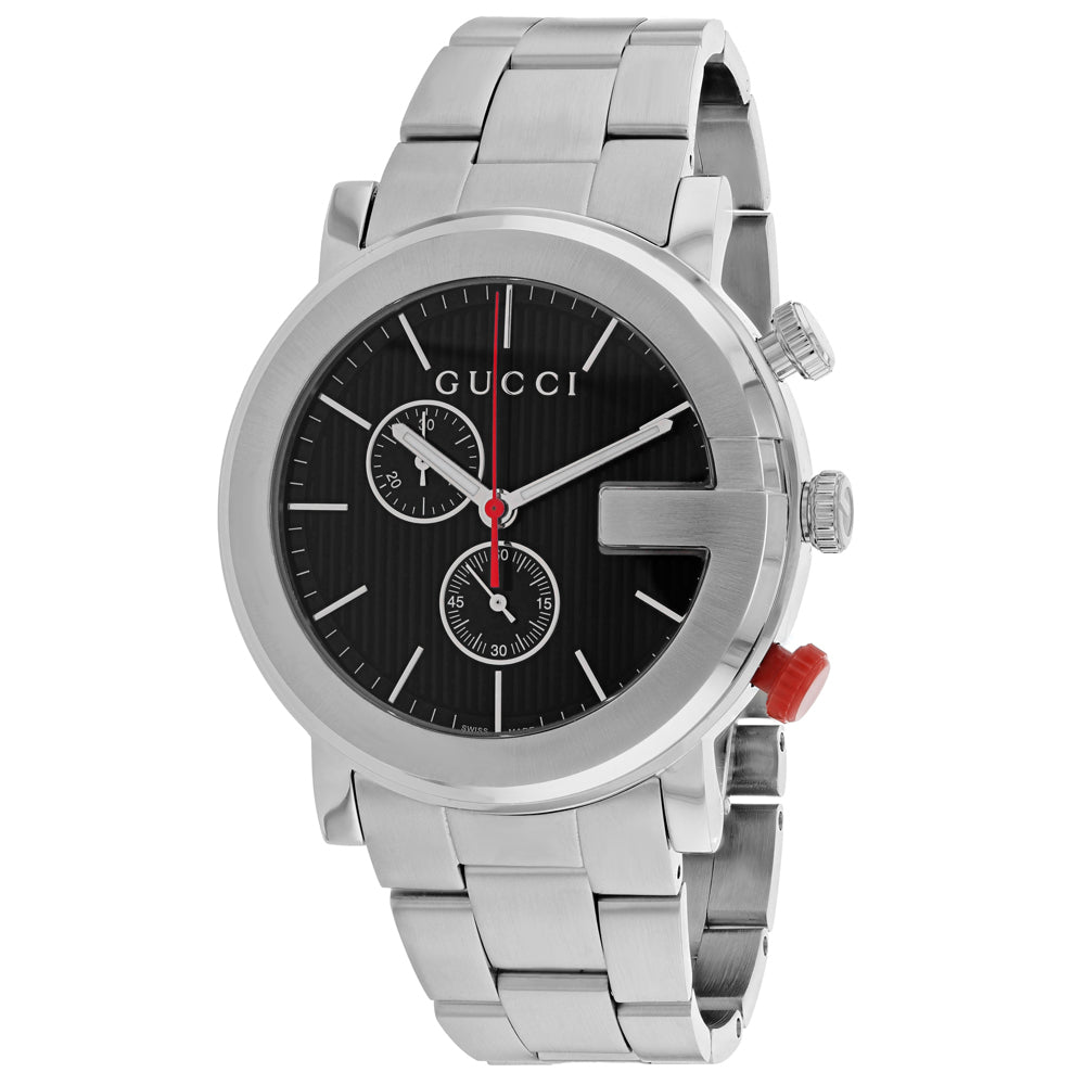 Gucci Men's G Chronograph - Black Dial - 30m