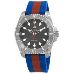 Gucci Men's Dive - Gray Dial - 30m
