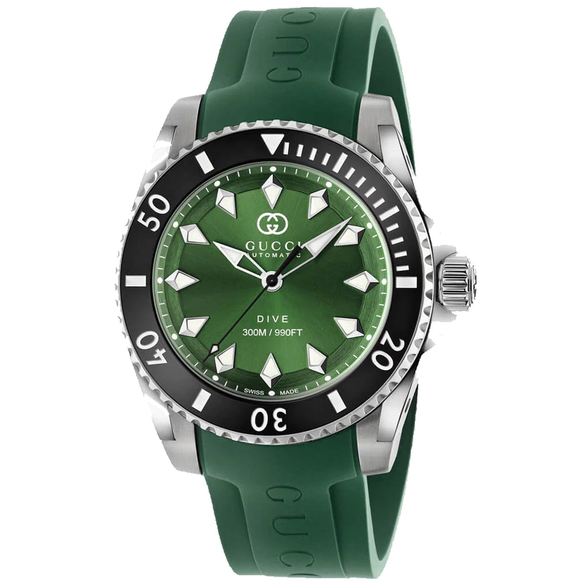 Gucci Men's Dive - Green Dial - 300m