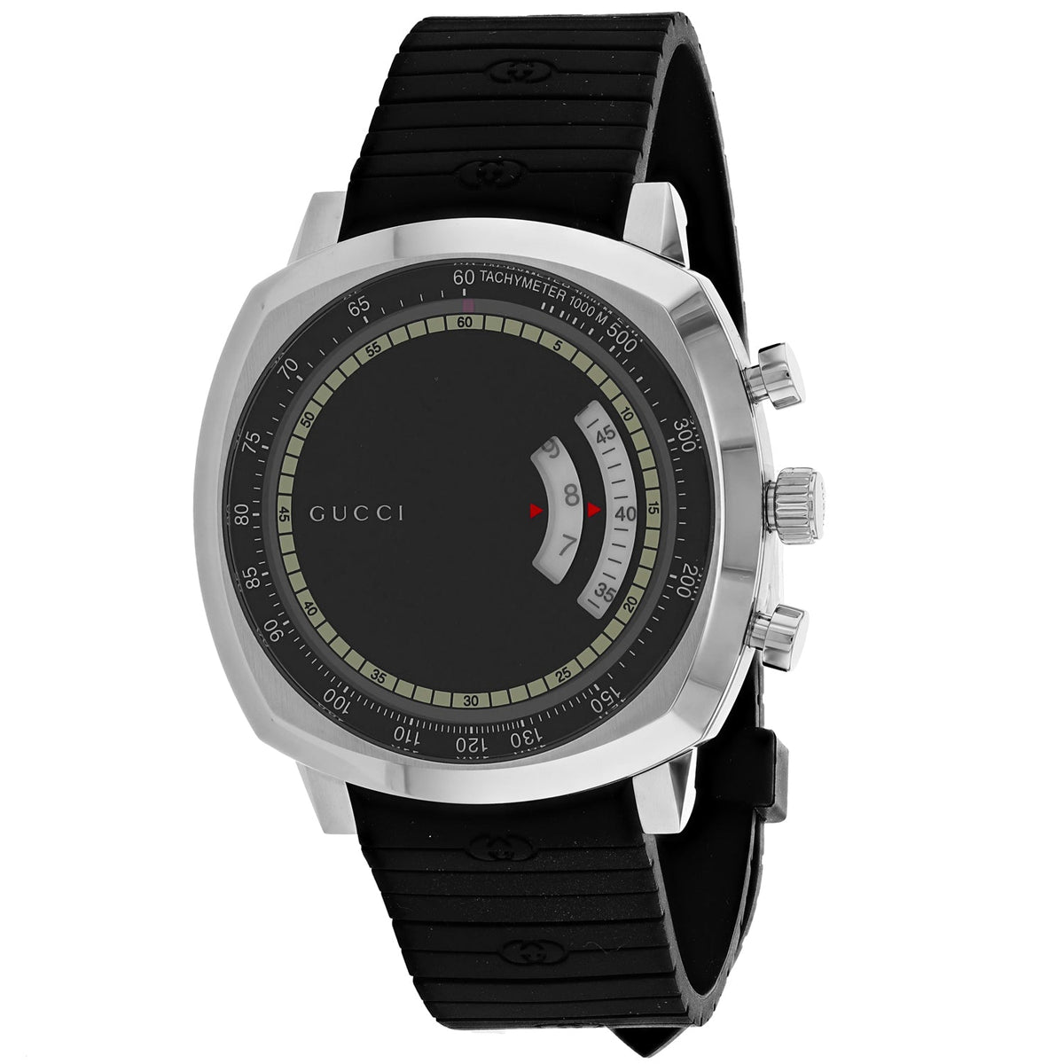 Gucci Men's Grip - Black Dial - 50m